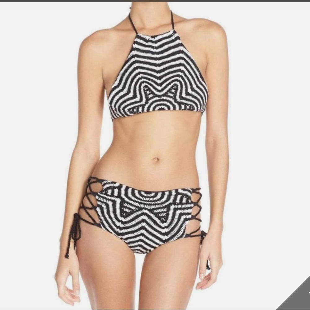 Mara Hoffman halter swim top